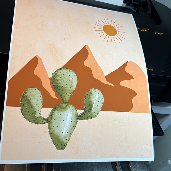 Wall Art Boho Nature Plants Print Illustration Unframed - Picture 8 of 14